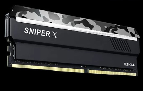 Memória DDR4 G.Skill Sniper X, 16GB (2x8GB), 3600Mhz, Black, F4